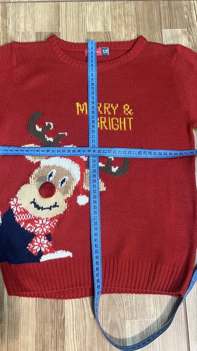 Светр новорічний, різдвяний.  Кофта для хлопчика або дівчинки.