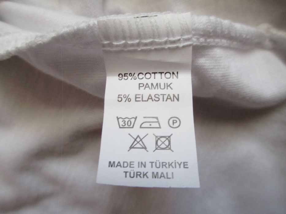 Женская белая футболка с принтом XL-XXL