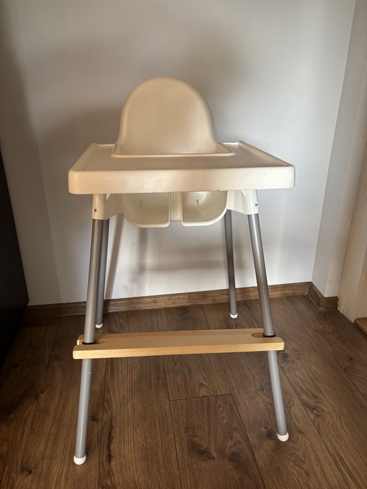 Krzesełko IKEA Antilop z podnóżkiem