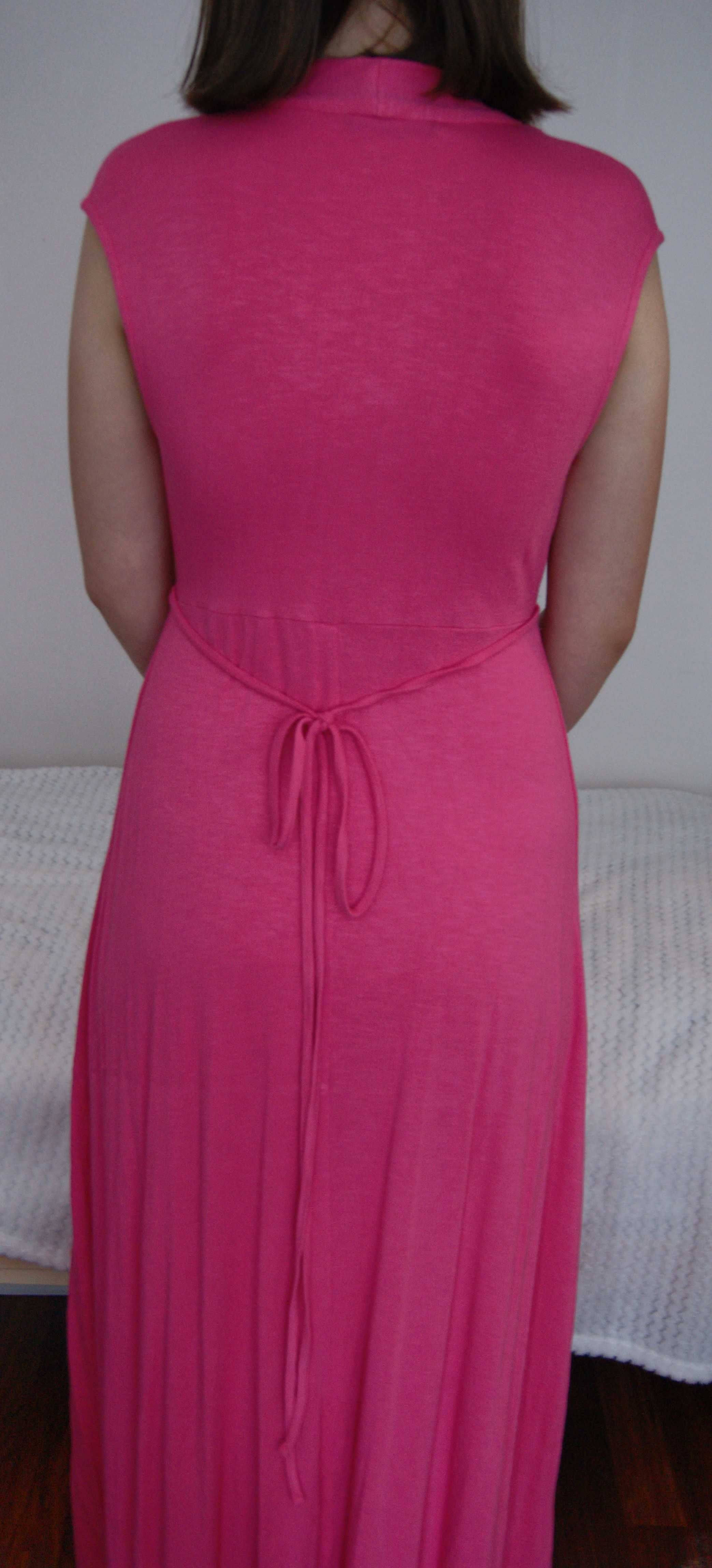 Piękna długa sukienka Marks&Spencer WISKOZA roz.L