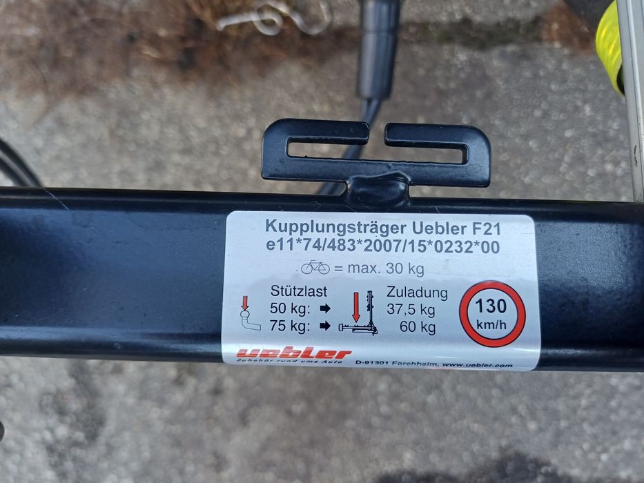 Bagażnik rowerowy na hak idealny dla rowerów elektrycznych