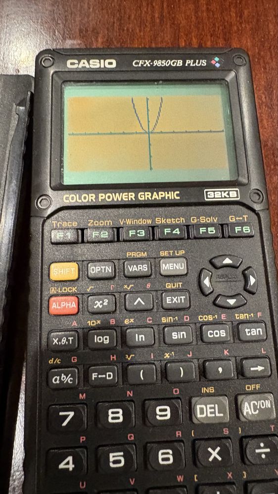 Kalkulator naukowy, graficzny, programowany, Casio CFX 9850GB Plus