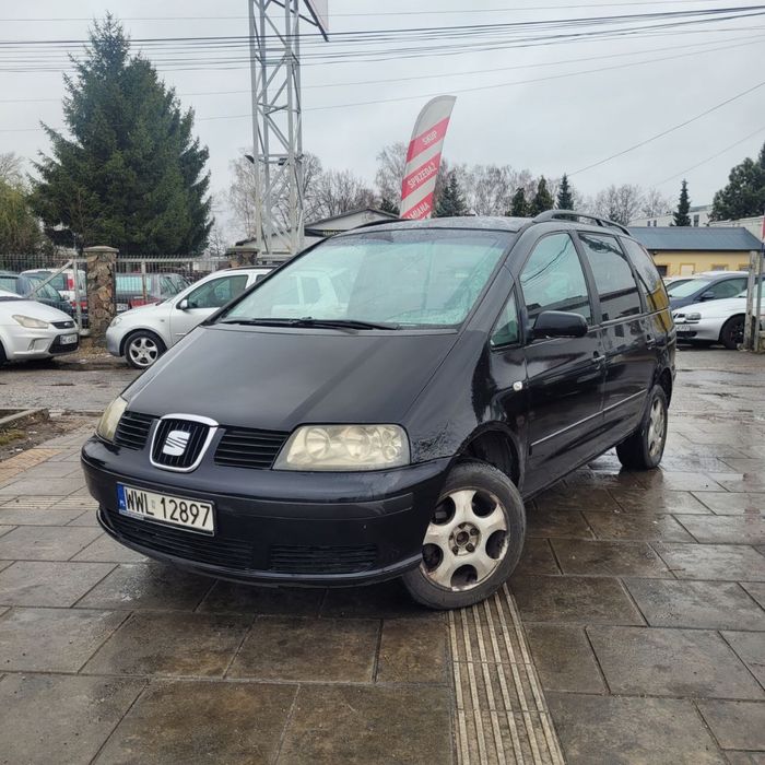 Na sprzedaż Seat Alhambra 1.9D /7 os./nowe sprzęgło/gwarancja