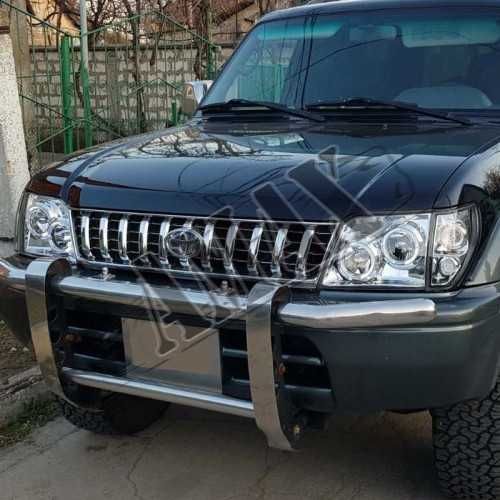 Фары передние Toyota Prado 90, передняя оптика Прадо 90