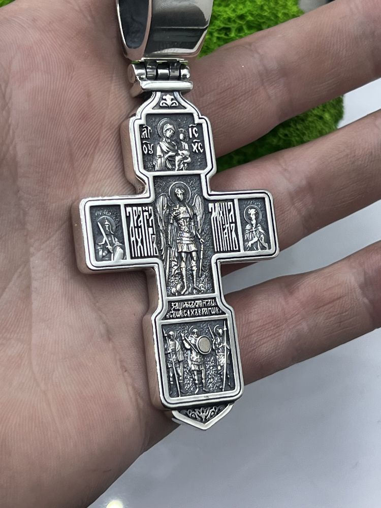 Срібний хрестик АКІМОВ 75грам