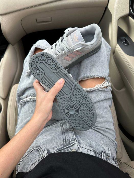 Кросівки Adidas Forum Low Grey Pink premium