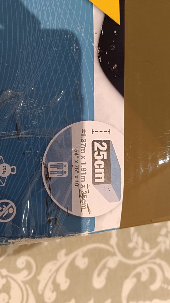 Colchão Intex casal com bomba