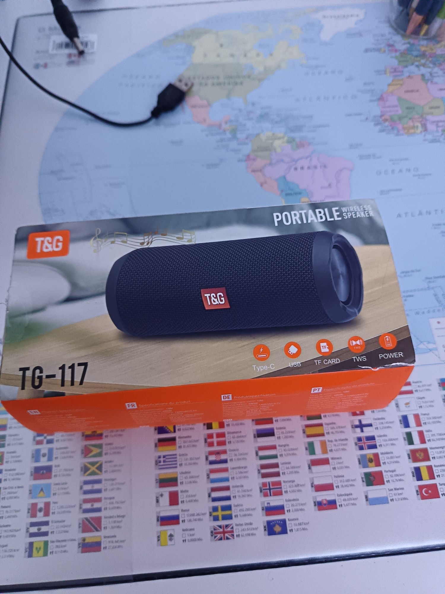 Portátil speaker wireless novo