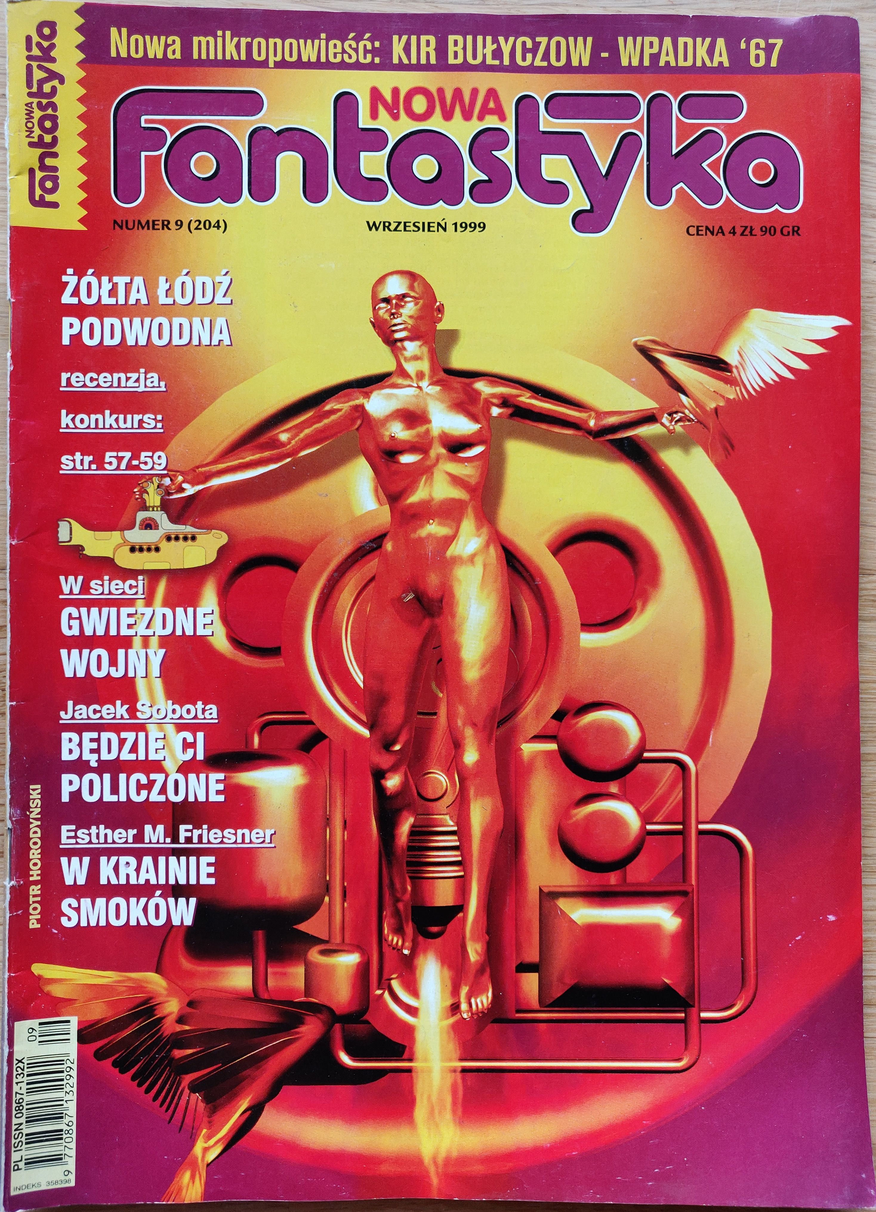 miesięcznik nowa Fantastyka IX 1999