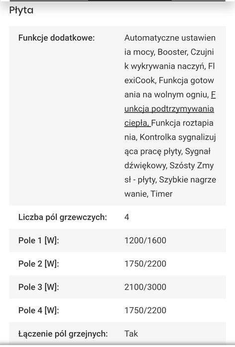 Płyta indukcyjna WHIRLPOOL WL S2760 BF/S