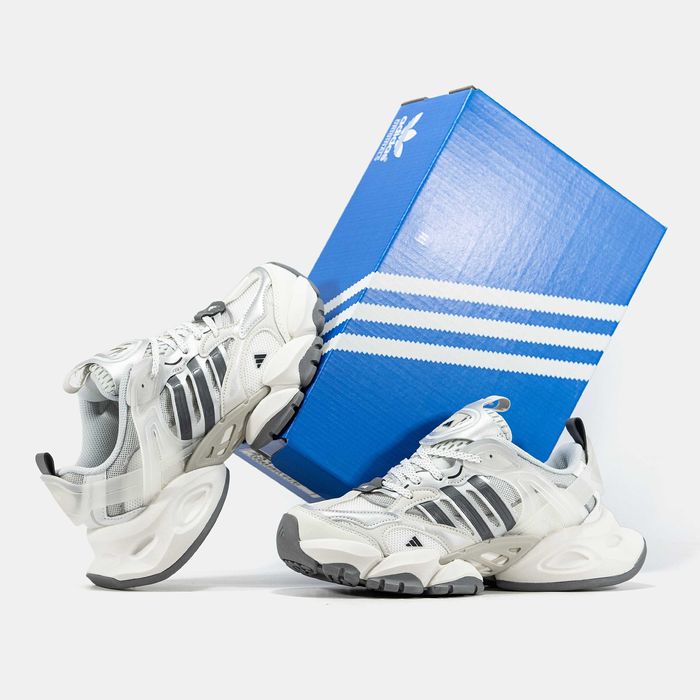 Кросівки Adidas Vento XLG White - Grey premium