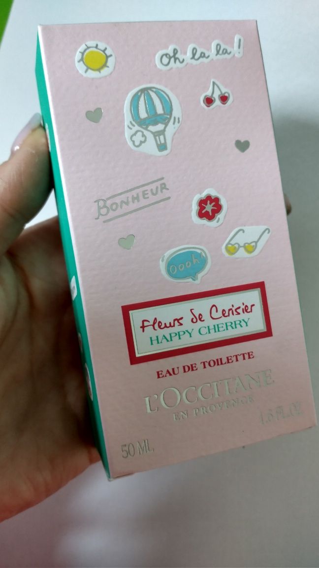 Nowe perfumy L'occitane fleurs de cerisier 50 ml