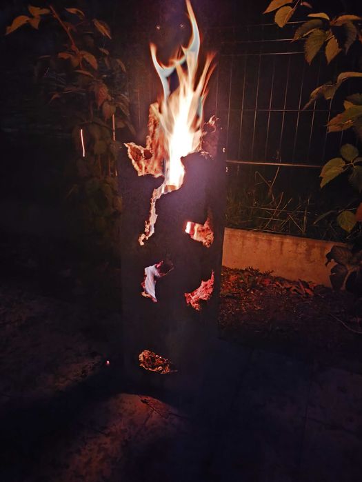 Palenisko ogrodowe z betonu