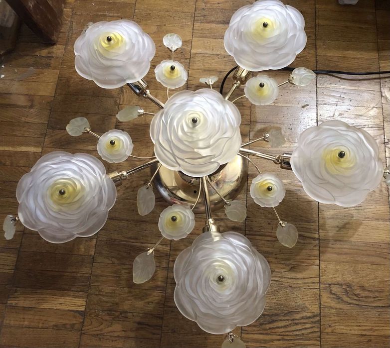 Настольная лампа, люстра