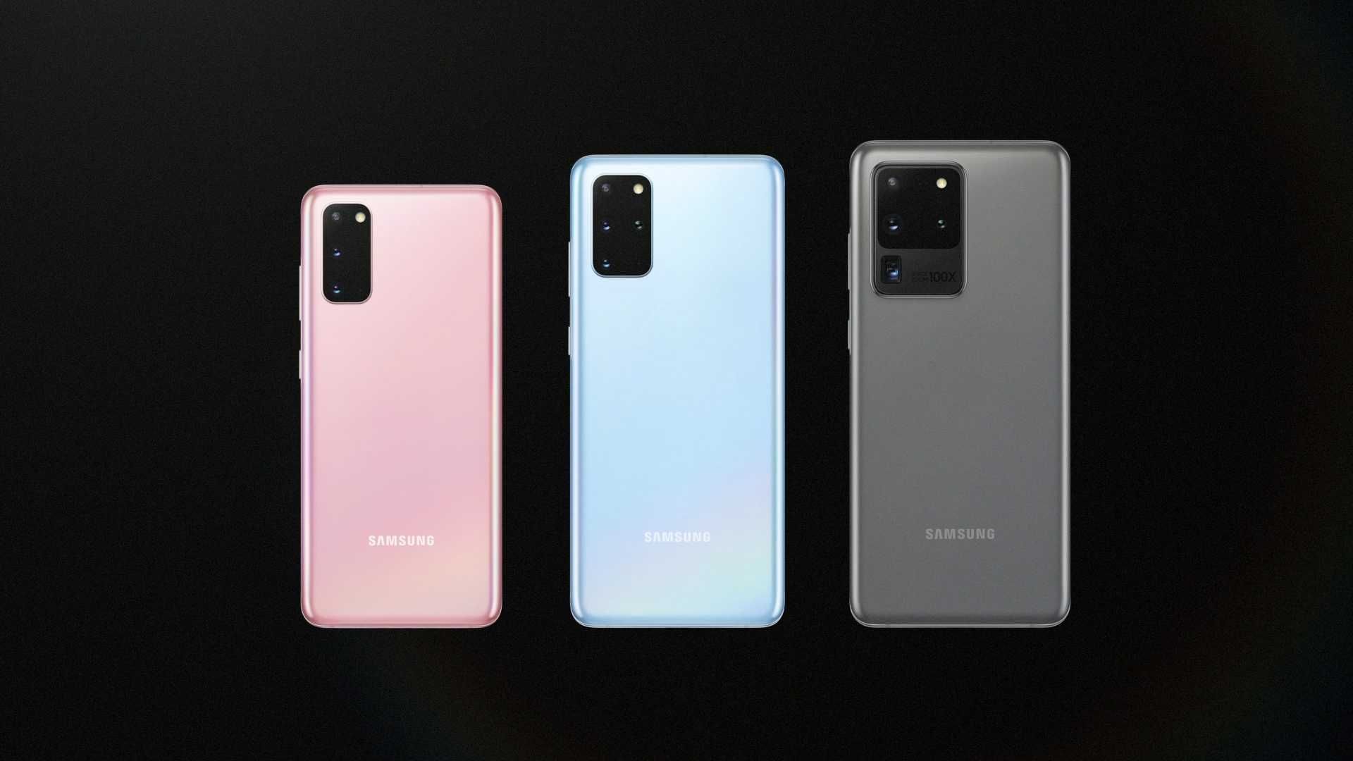 Полиуретановая защитная пленка на серию Samsung S20/+/Ultra