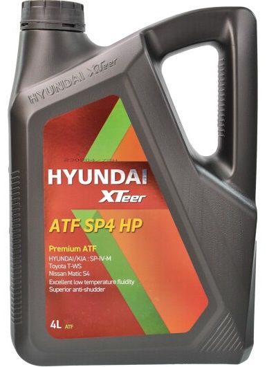 Трансмиссионное масло Hyundai Xteer ATF SP4  1/4л