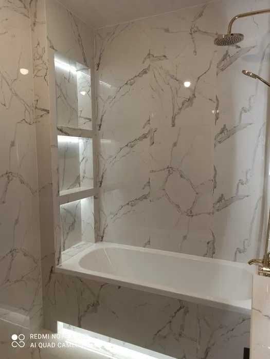 Układanie płytek. Murowanie z betonu komorkowego