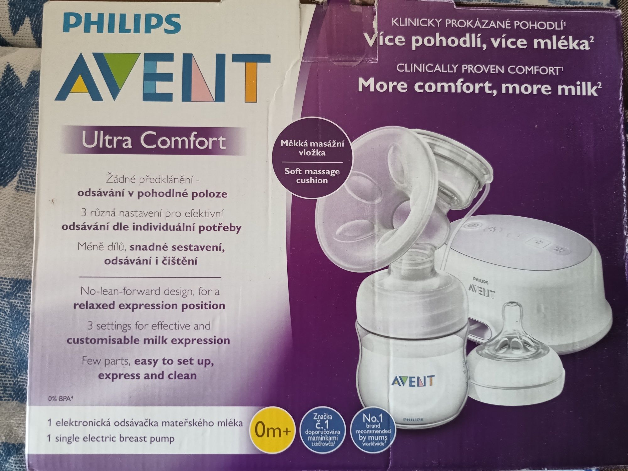 Молоковідсмоктувач електричний Philips Avent SCF332/31