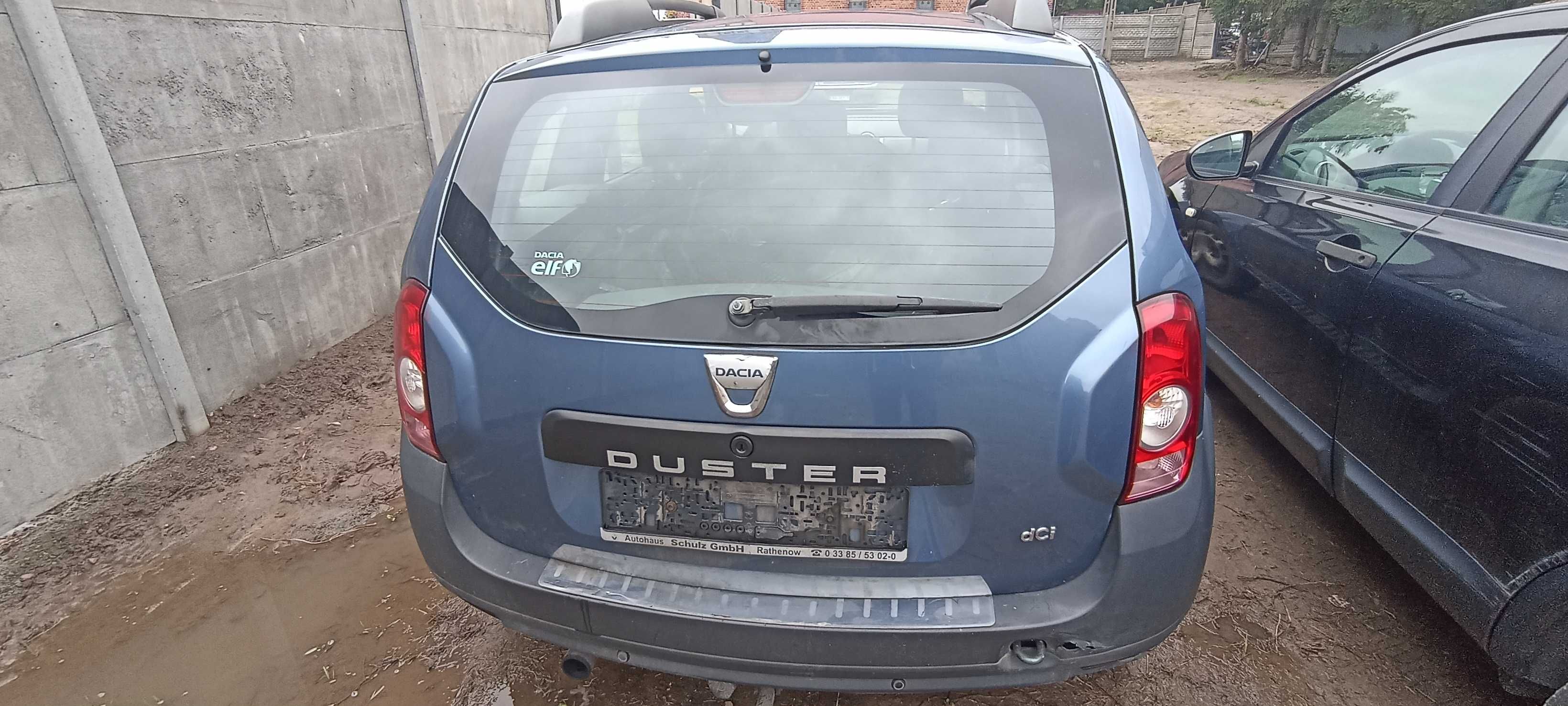 klapa bagażnika szyba dacia duster  lak TERNF