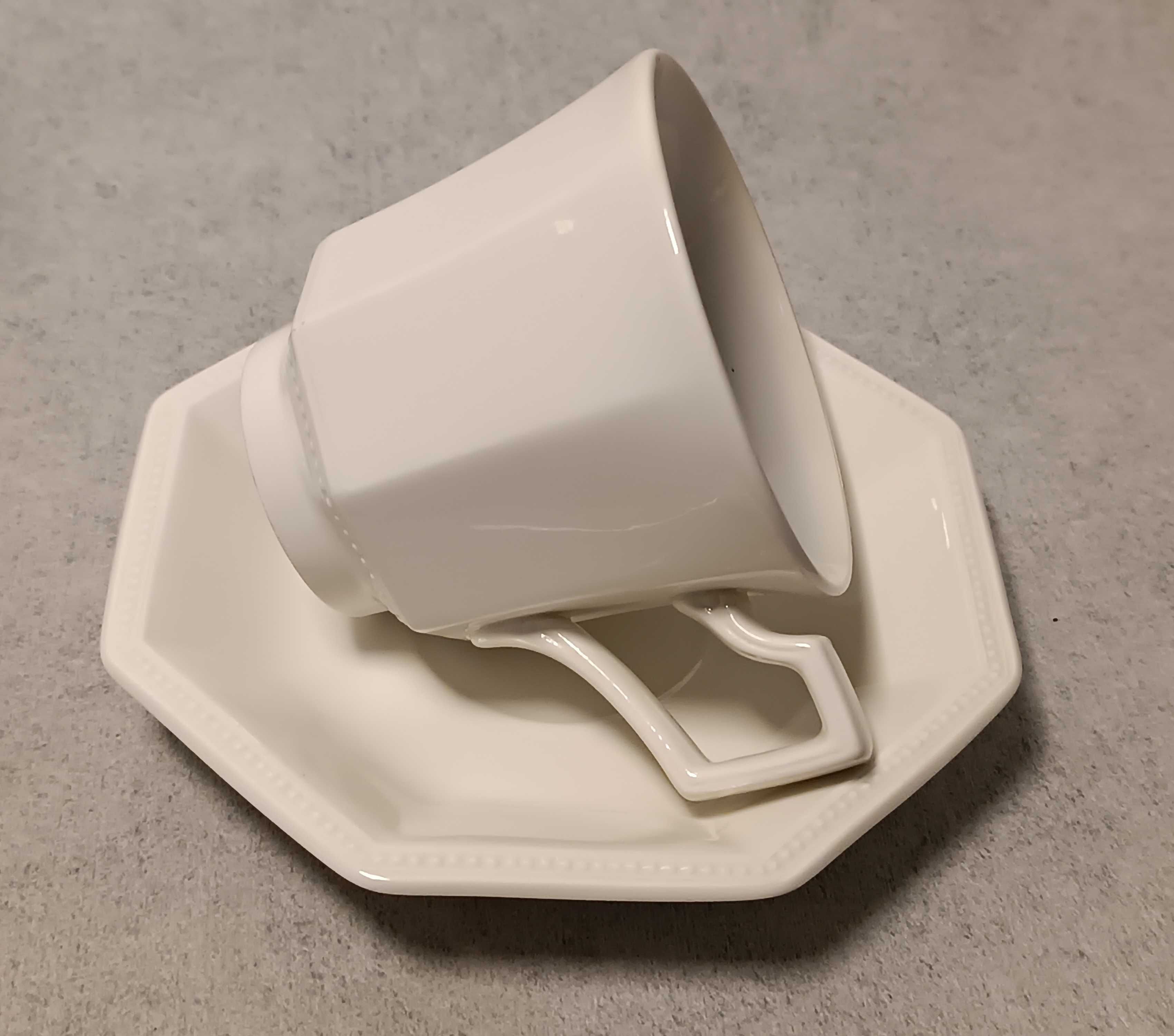 Johnson Brothers Heritage White Ironstone Filiżanka Biały Duet Anglia