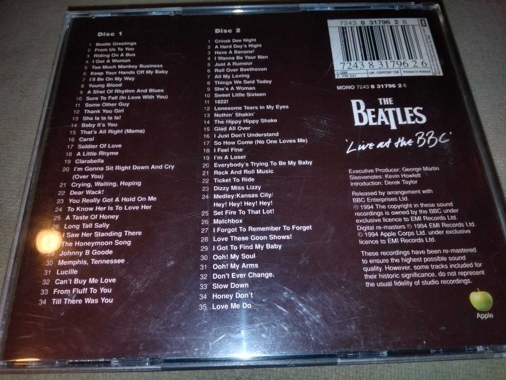 The Beatles Live at the BBC - 2 cd. box