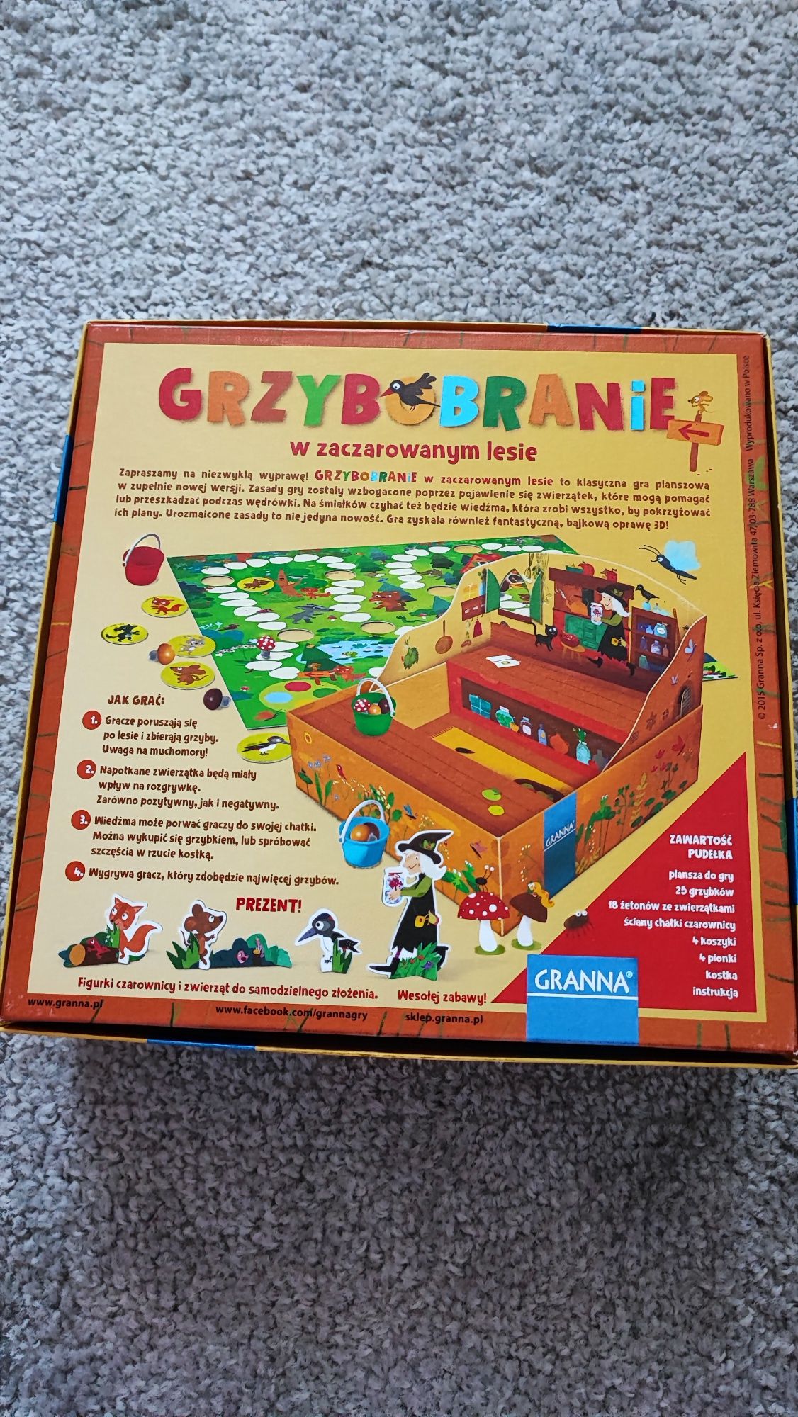 Gra Grzybobranie Granna