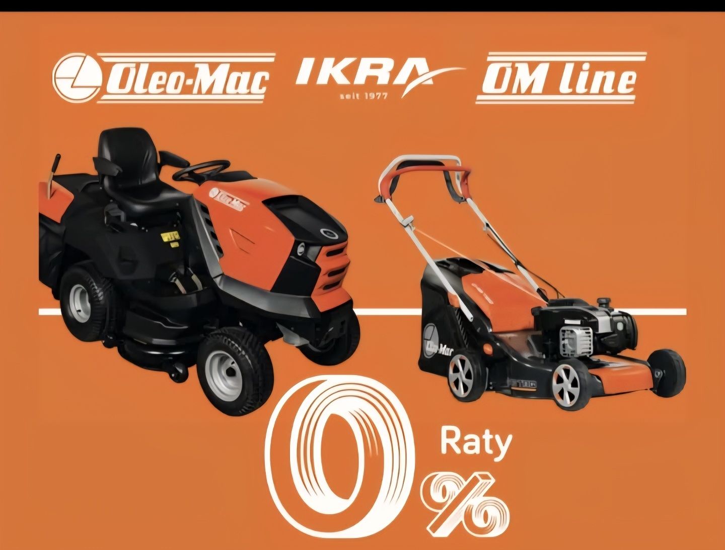 Kosiarka spalinowa Oleo-mac gmc 53pk Allroad4 Raty Serwis Wysyłka