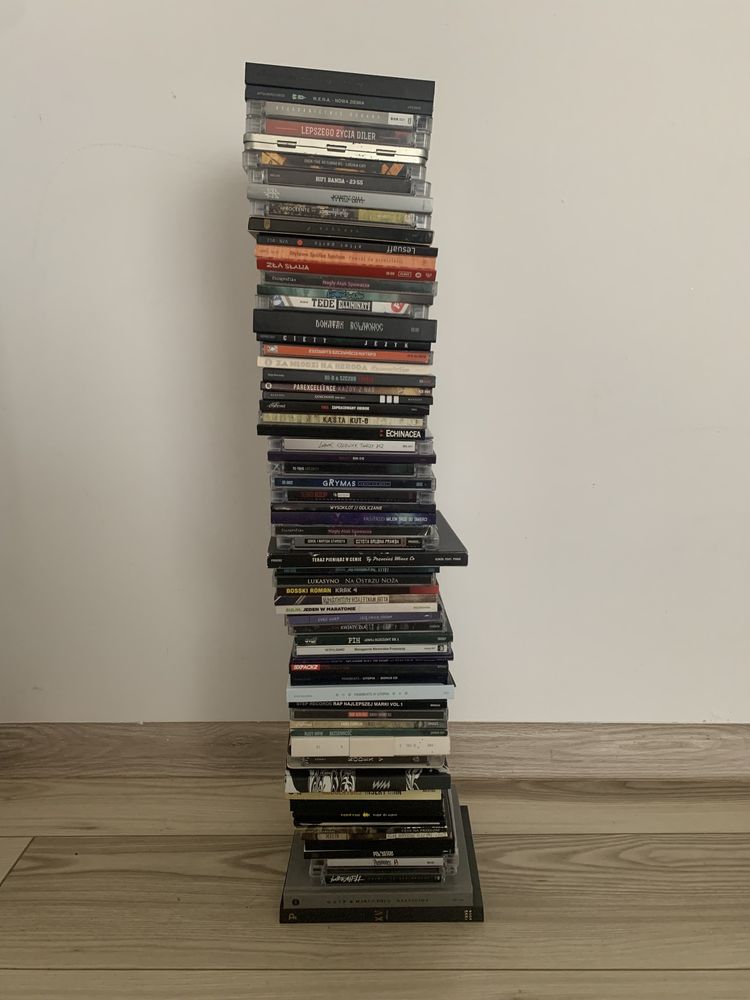 Płyty hip hop rap polski - 69 CD - komplet
