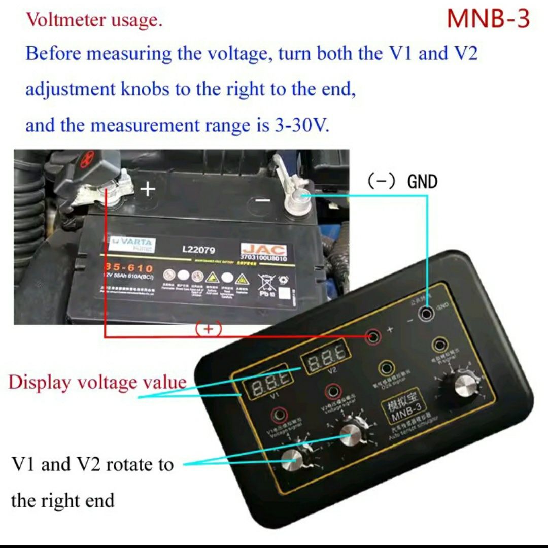 Генератор сигналів, симулятор датчиків,тестер сигналов MNB-3