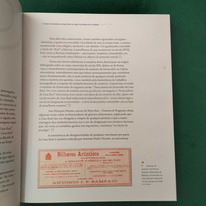 Os Fornecedores da Casa Real (1821 / 1910) - Lourenço Correia de Matos