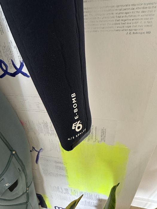 Fato Surf Ripcurl e-bomb e6 4/3 Sealed freezip - Tam M