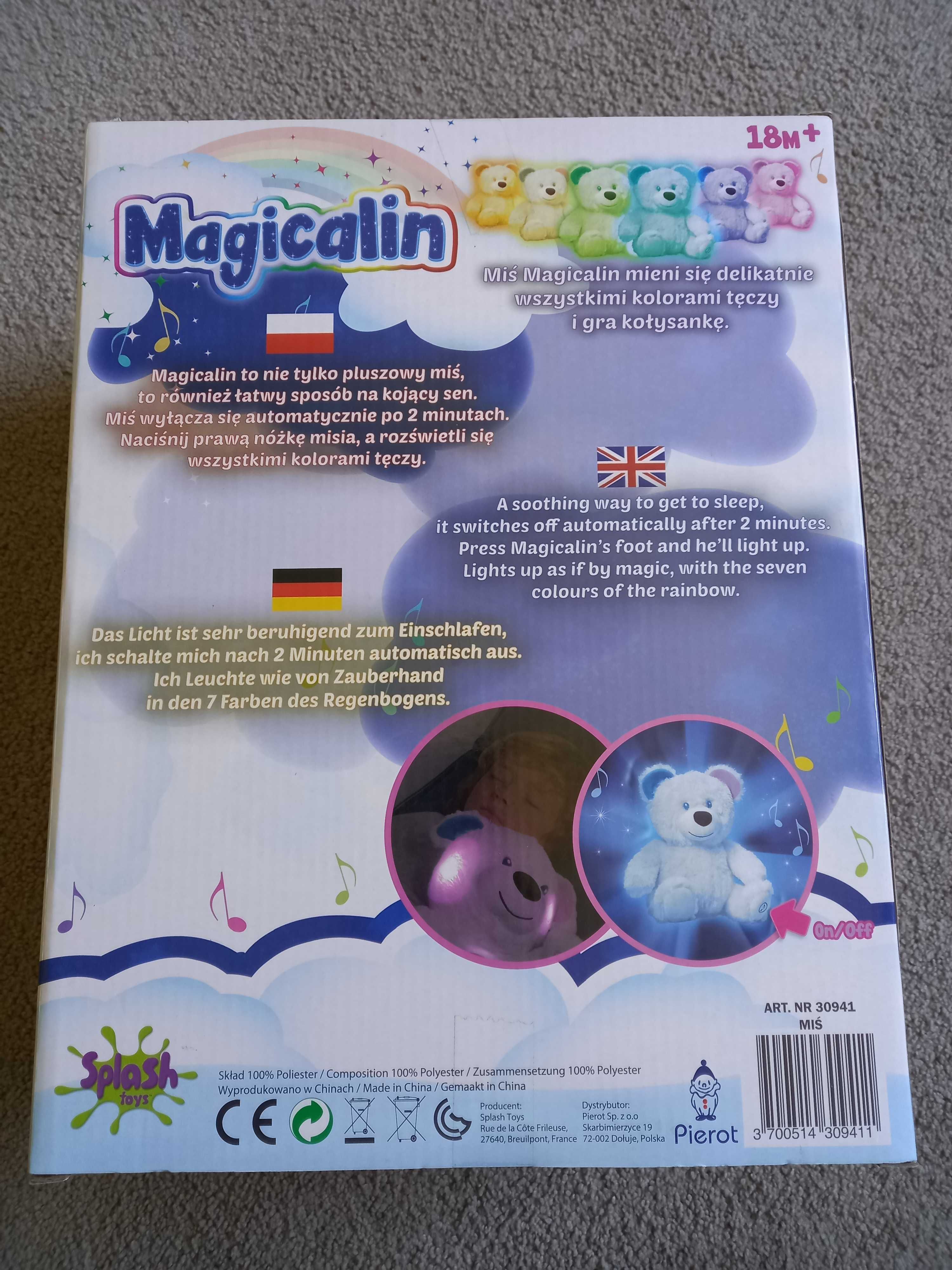 Miś MAGICALIN z melodią NOWY