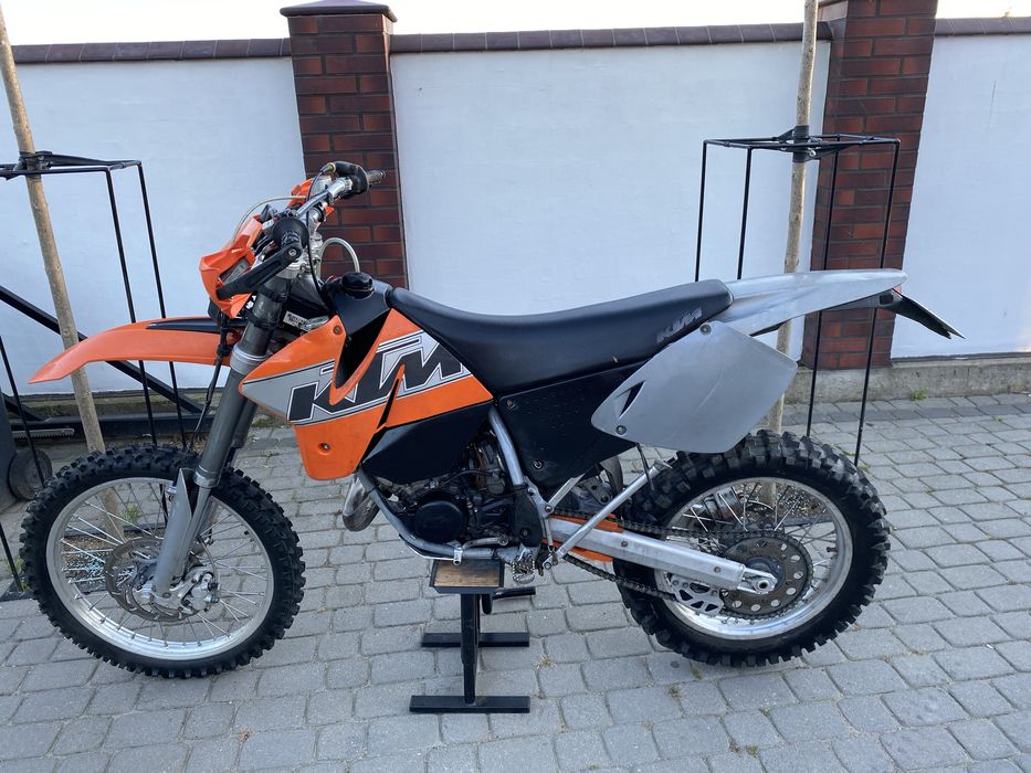 ktm exc 125 zarejestrowany