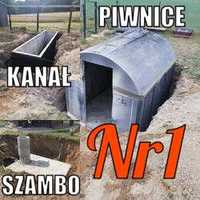 Szambo/szamba 2m3 zbiornik betonowy Piwnice Kanały samochodowe