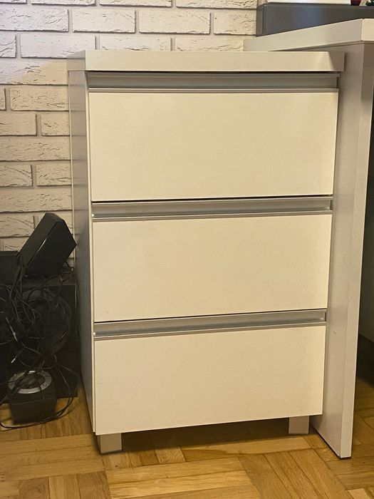 Komoda Kontener do biurka szufladowy komoda ala ikea