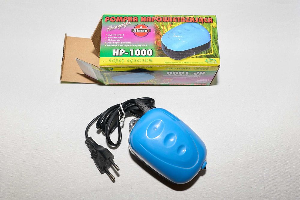 Pompa napowietrzająca do akwarium Atman HP-1000