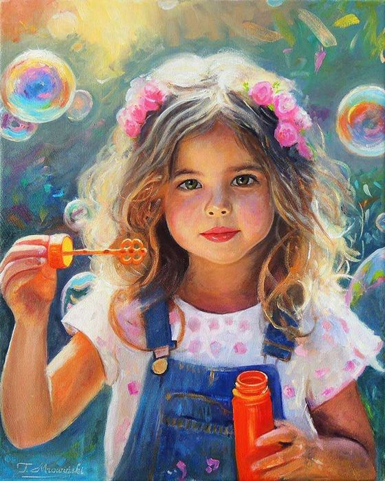Portrety na zamówienie portret olejny Tomasz Mrowiński
