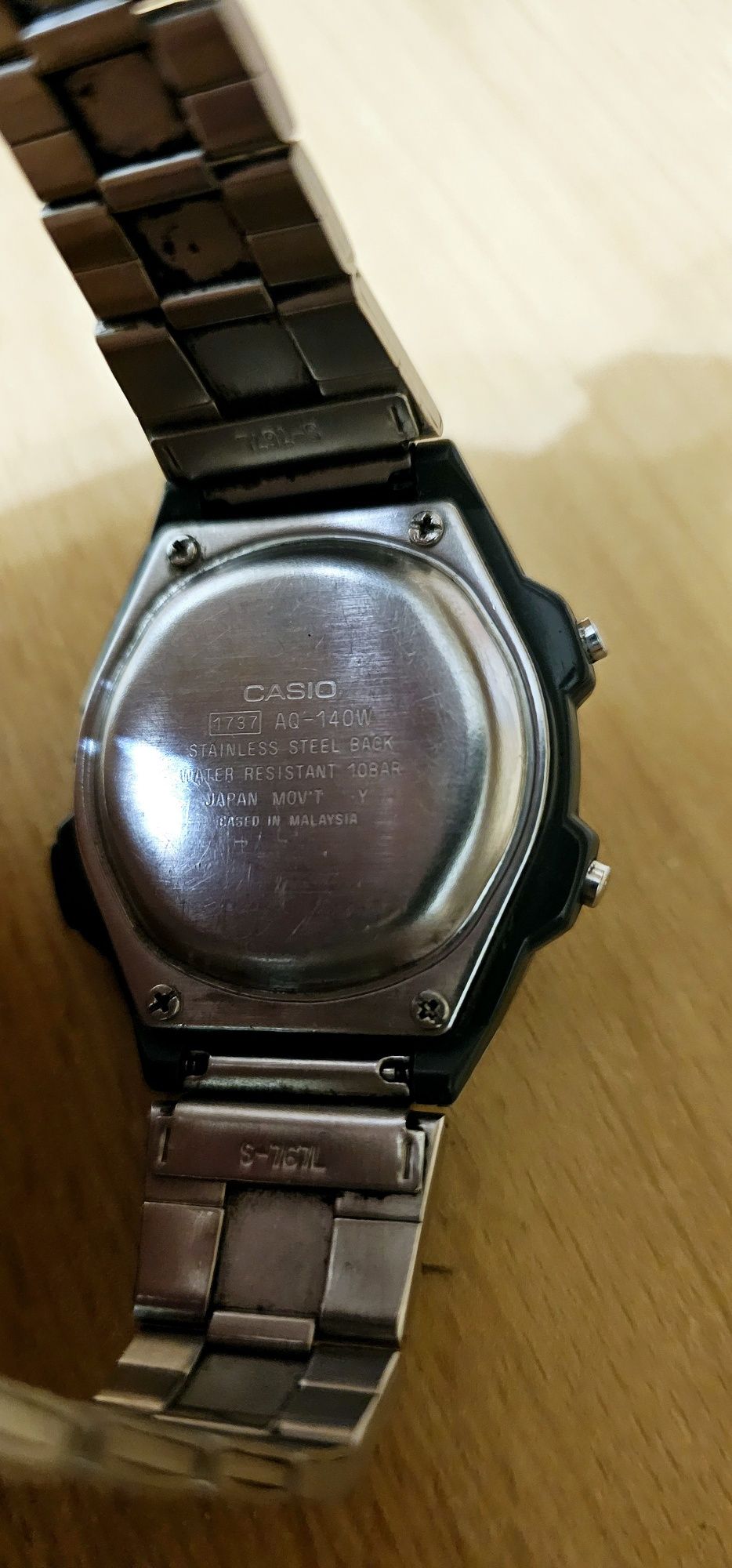 Коллекционные Casio Aq 140 w часы Касио  Illuminator Alarm Chronograph