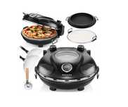Piec do pizzy / Mozano Pizzalicious / 1200W / 32 cm / Akcesoria / NOWY
