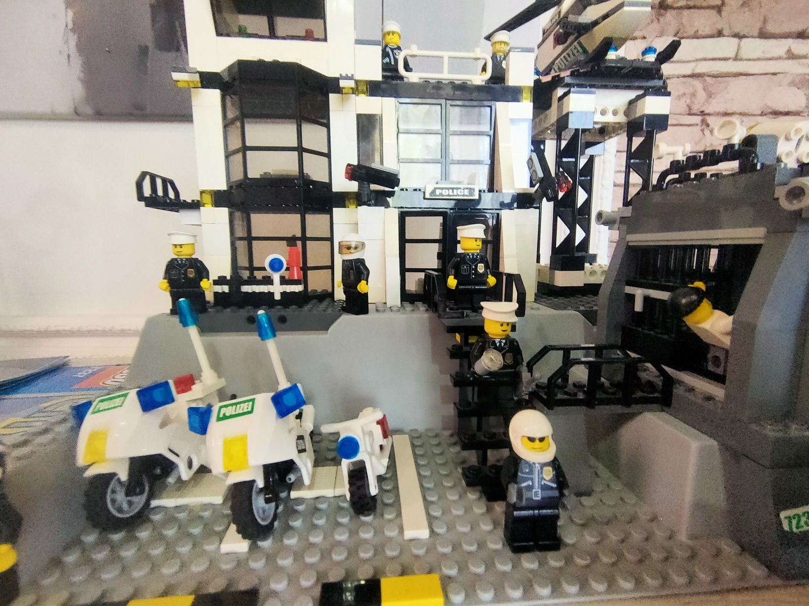 Lego 7237 posterunek policji retro