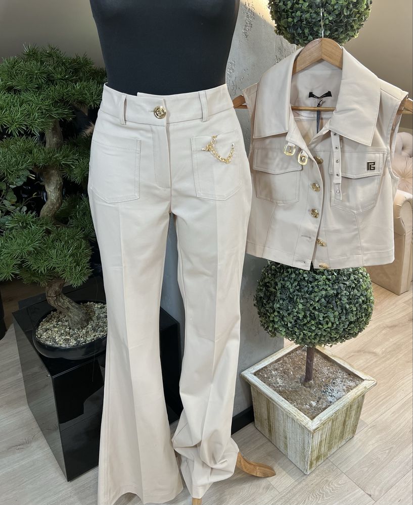 Komplet bezowy balmain M