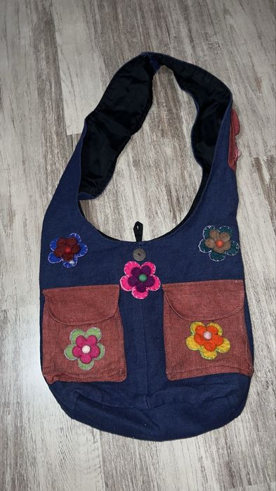 Nepal Torebka damska typu pielgrzym