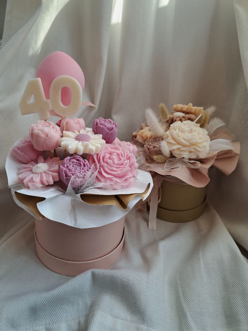 Flower box na urodziny, ślub,chrzest,załączenie roku