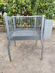 Gaiola zincada para coelhos