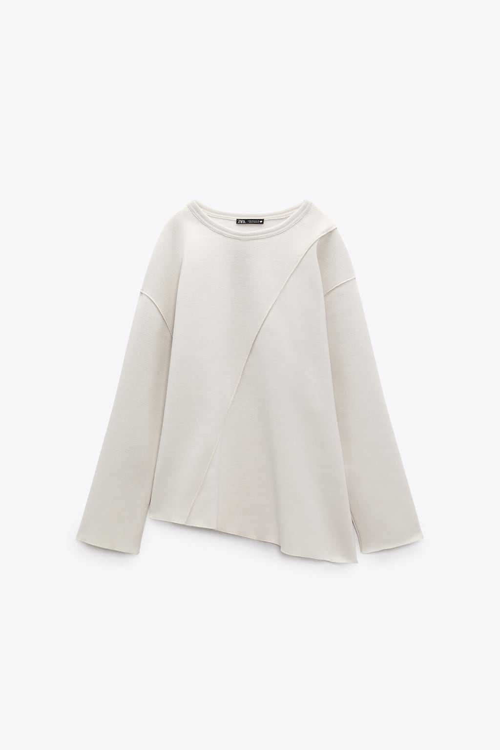 Zara Bluza oversize ecru S