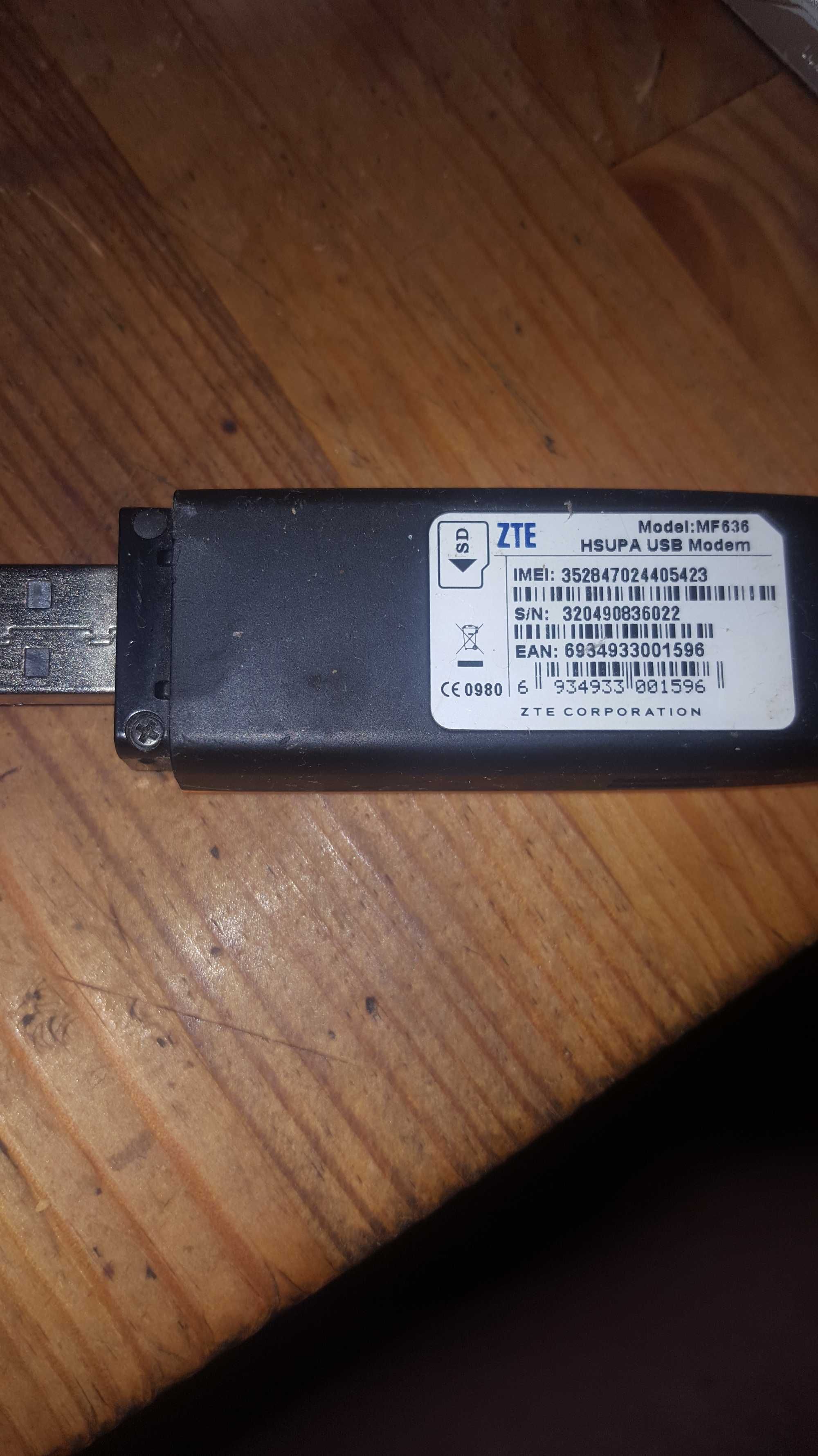 Usb zte modem.sem tampa