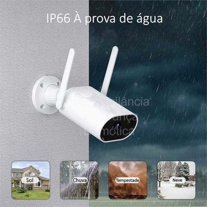 Kit NVR * Câmara CCTV * 5 MP * Sem fios * WiFi * Visão noturna