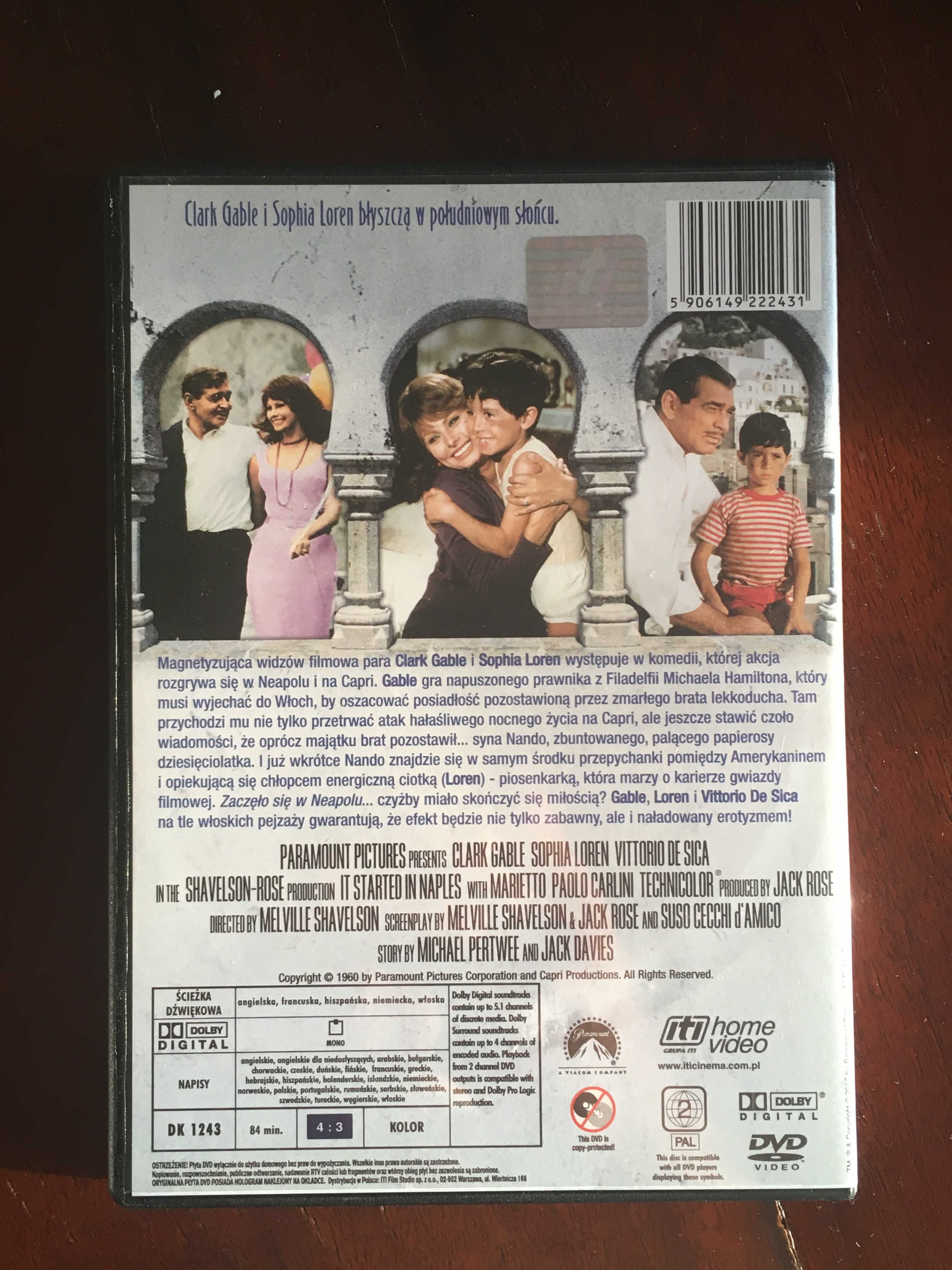 Film DVD "Zaczęło się w Neapolu"