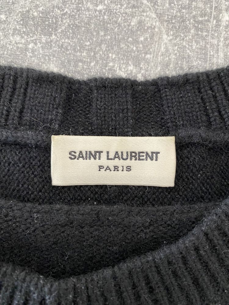 Saint Laurent 3D Patch Cashmere