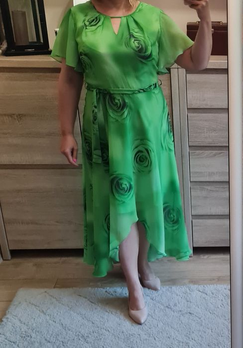 Nowa Sukienka letnia wizytowa na komunię, wesele, przyjęcie